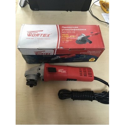 Одноручная углошлифмашина WORTEX AG 1211-1 E