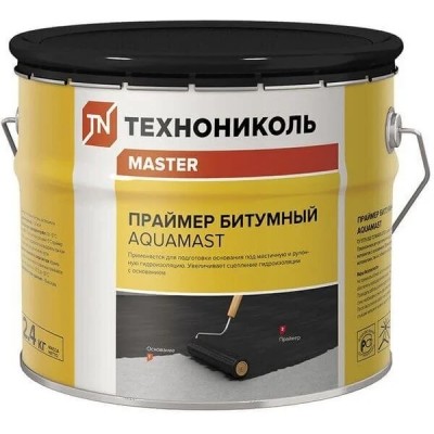Мастика битумно-резиновая ТЕХНОНИКОЛЬ AquaMast для кровли 18 кг