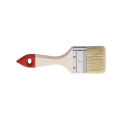 Кисть флейцевая 30 светлая щетина